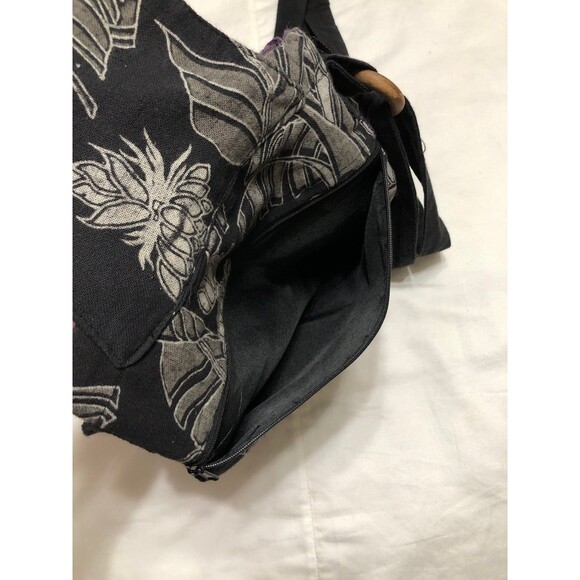 Womens Crossbody Patchwork Fabric Owl Purse - Picture 6 of 9